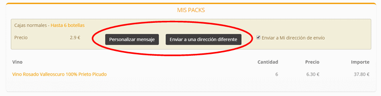 Puedes personalizar al comprar vino en Wine to you